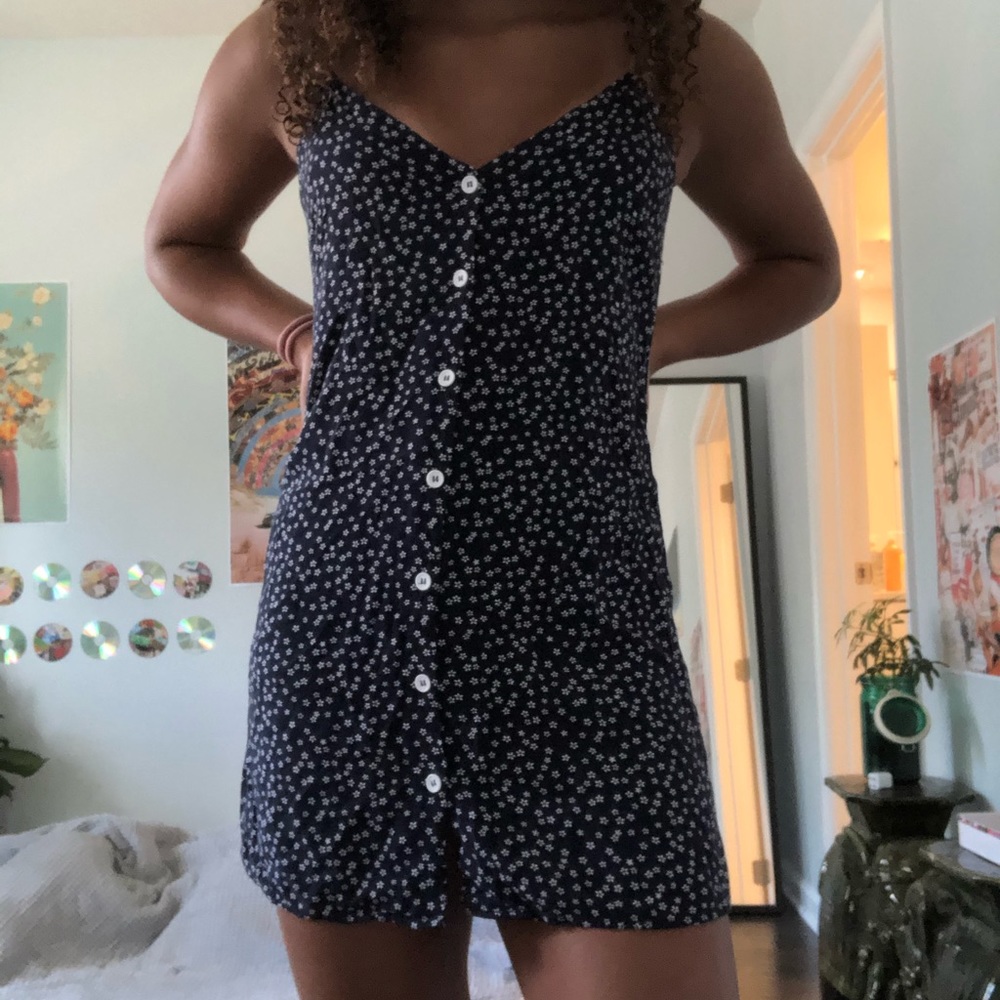 floral mini dress